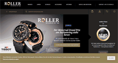 Desktop Screenshot of juwelier-roller.de